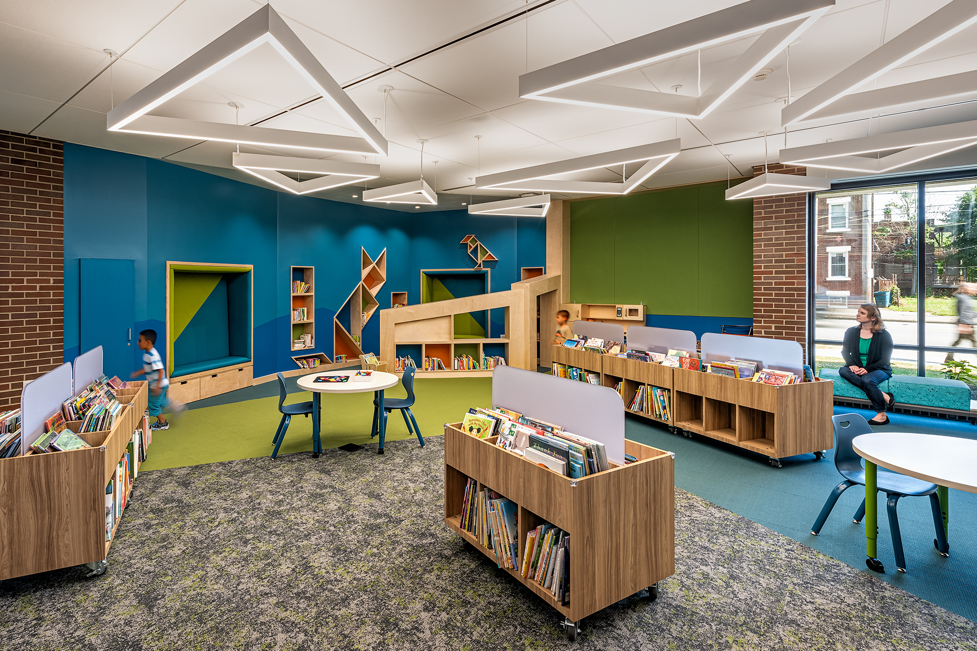 Cleveland Public Library Glenville Branch Children’s Area Cleveland Public Library Glenville Branch Children's Area
