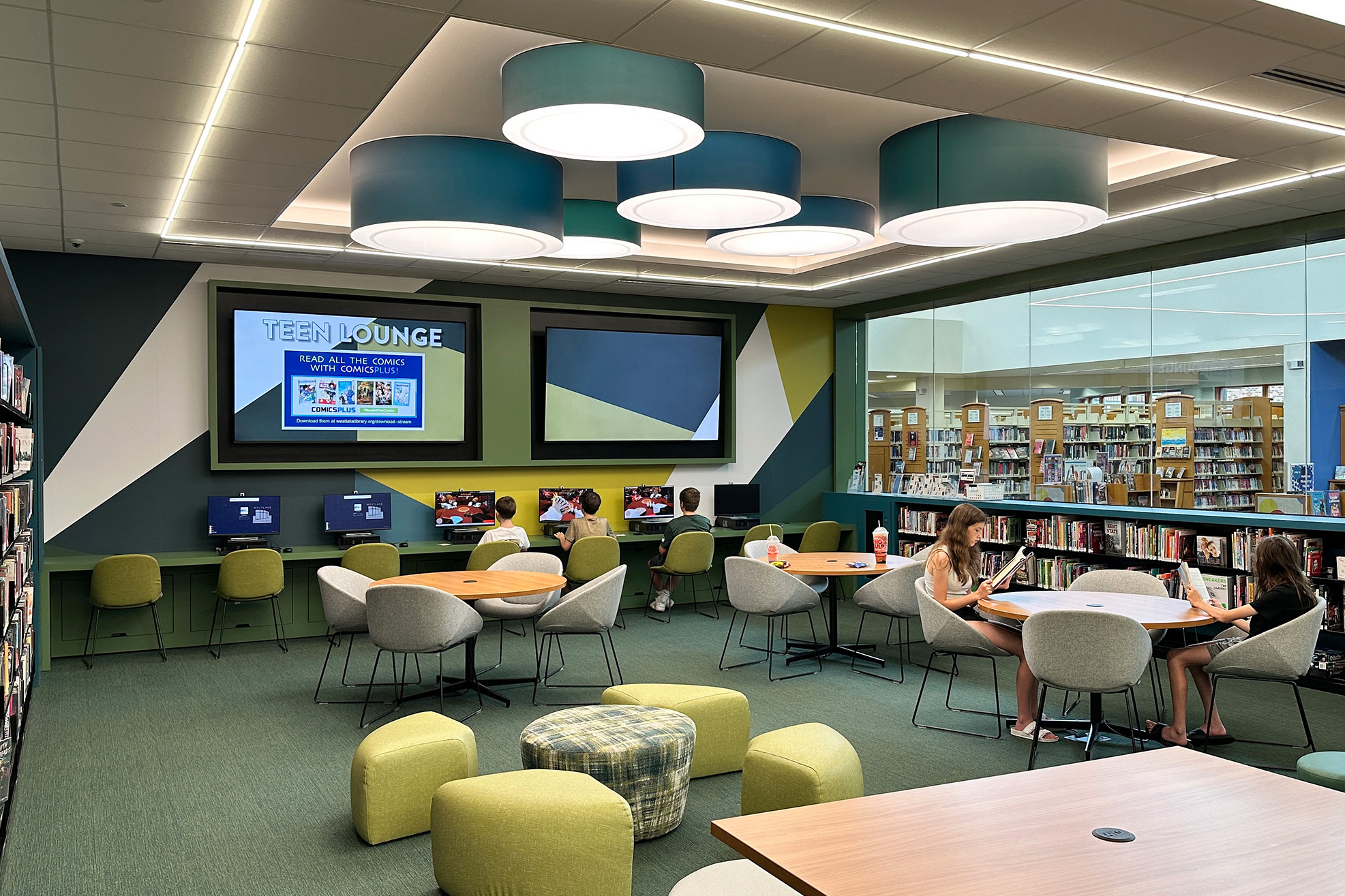 Westlake Porter Public Library Teen Lounge