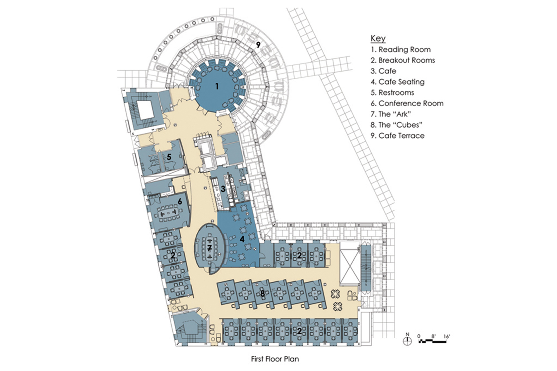 03 – OSU Mason Hall – FLR1 PLAN